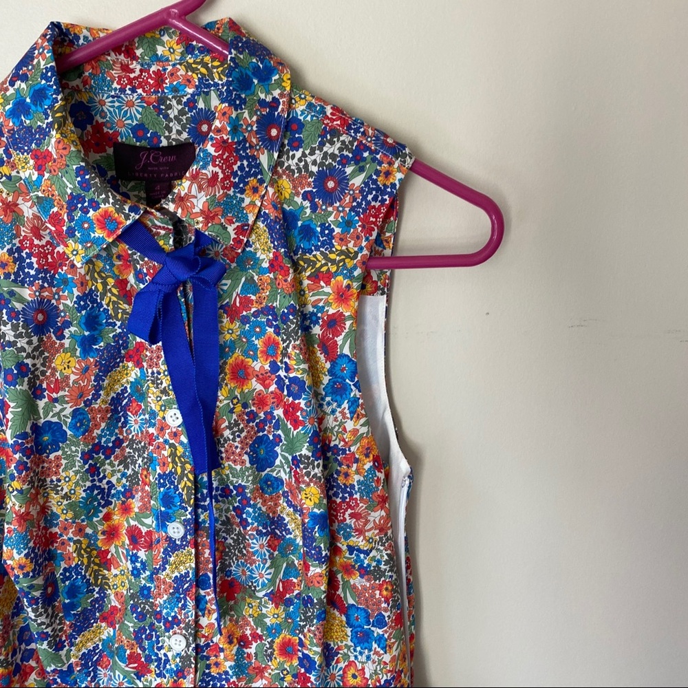 Liberty London J Crew floral dress